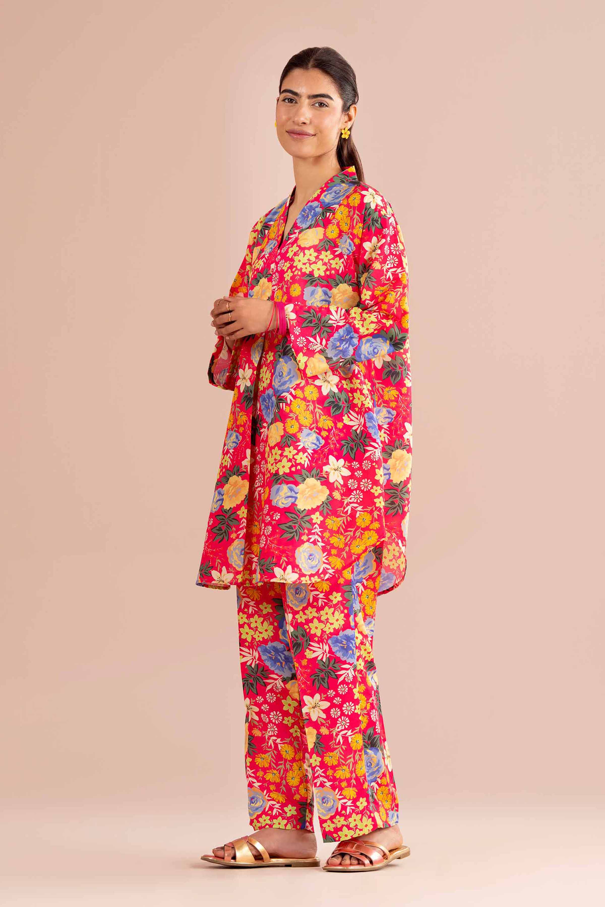 2 Piece - Printed Suit - PE26-426 - Image 4