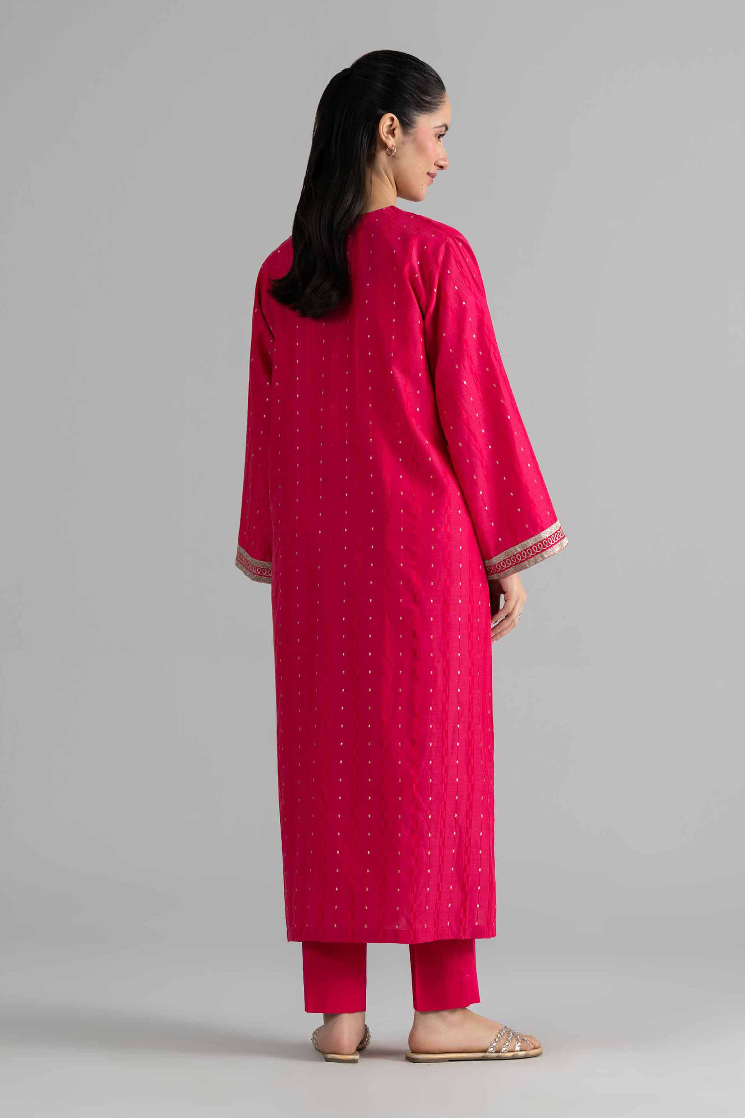 2 Piece - Embroidered Suit - PE26-460 - Image 4