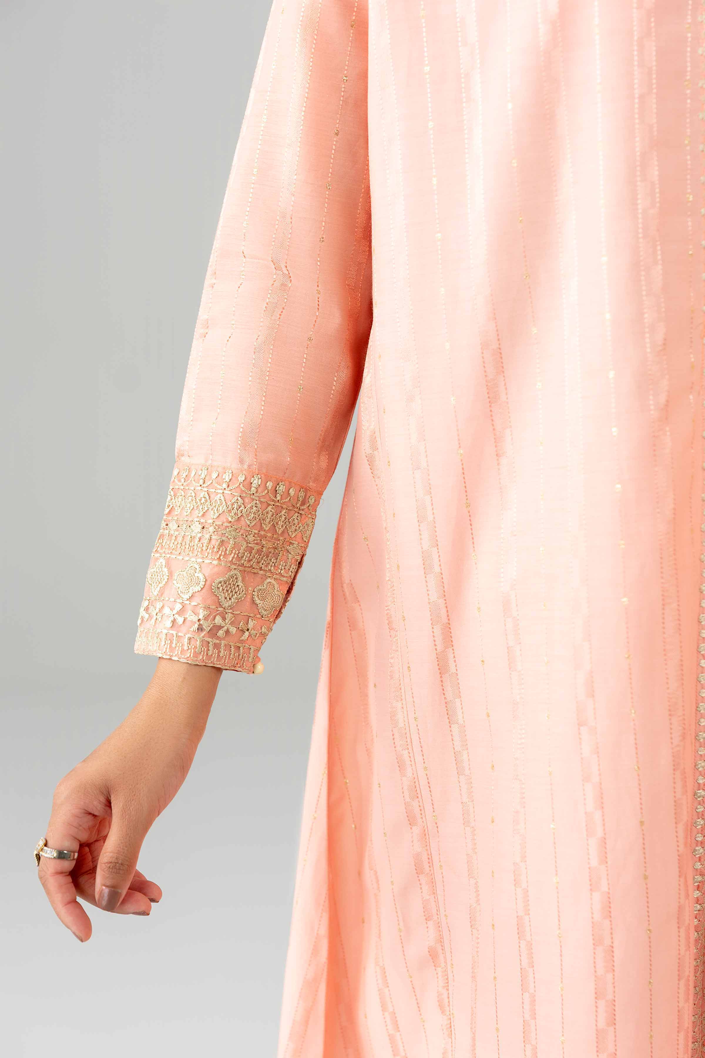 2 Piece - Embroidered Suit - PE26-462 - Image 7