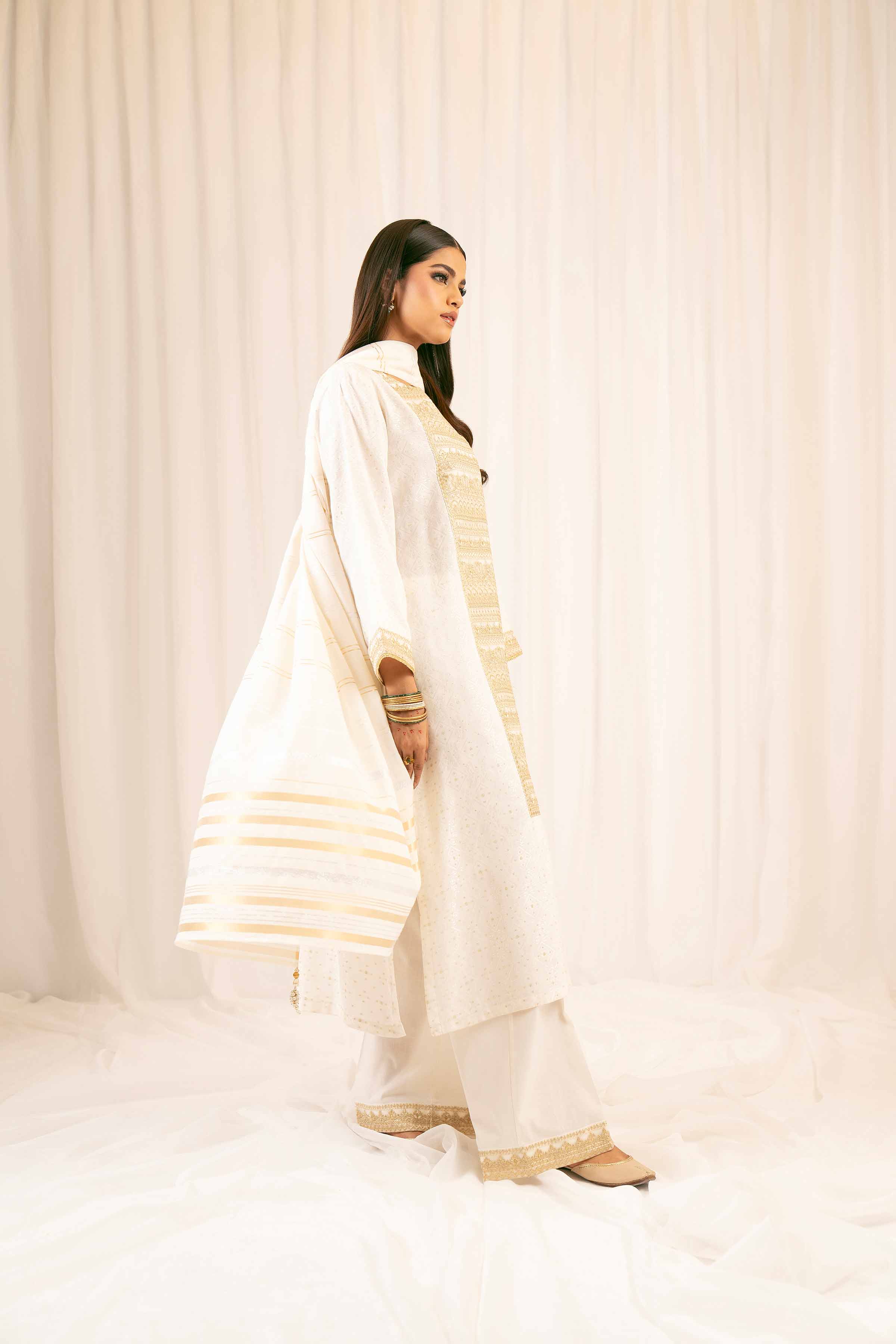 3 Piece - Embroidered Suit - PFE25-20 - Image 4
