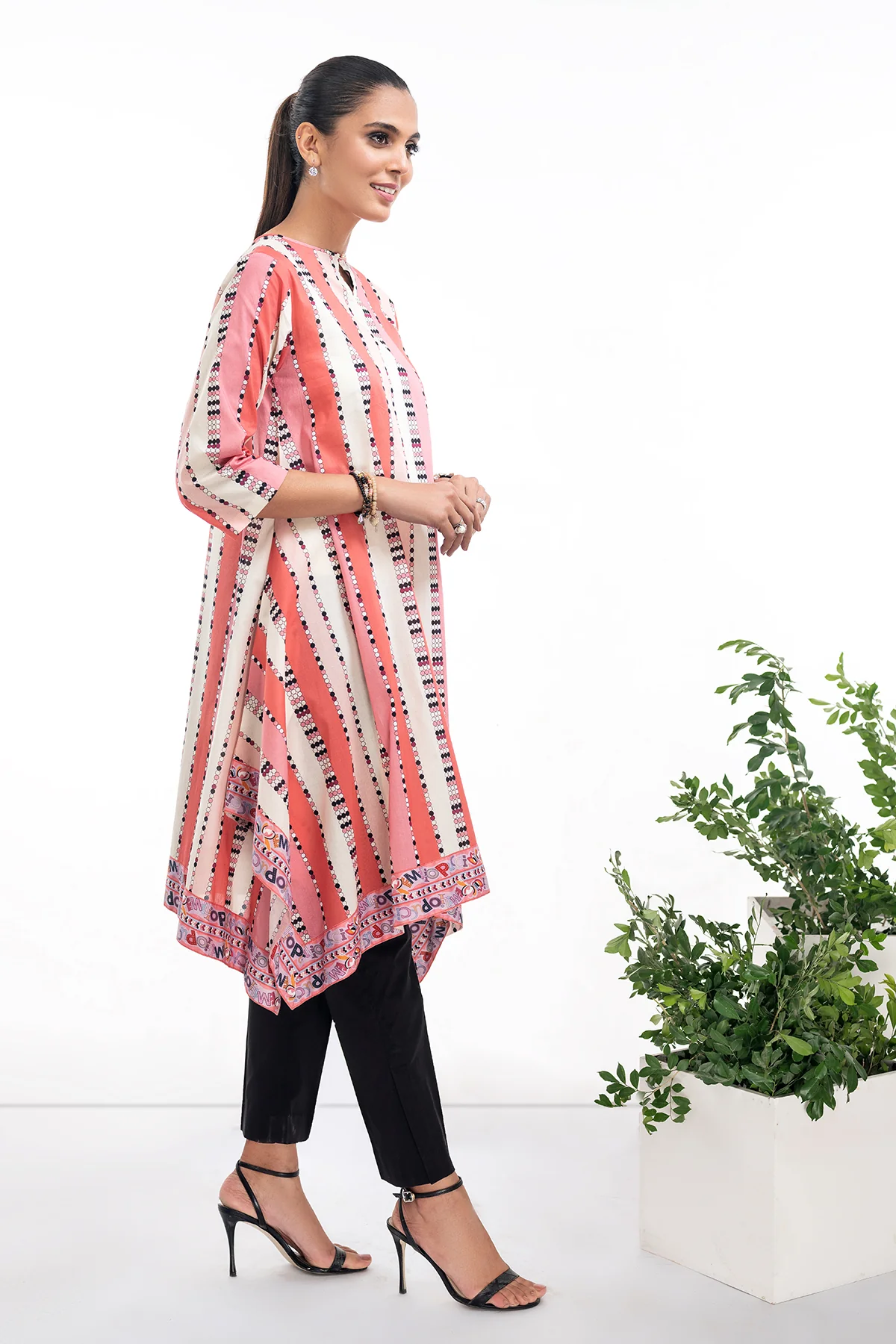 PS22-04-Printed Trendy Shirt 1PC - Image 3