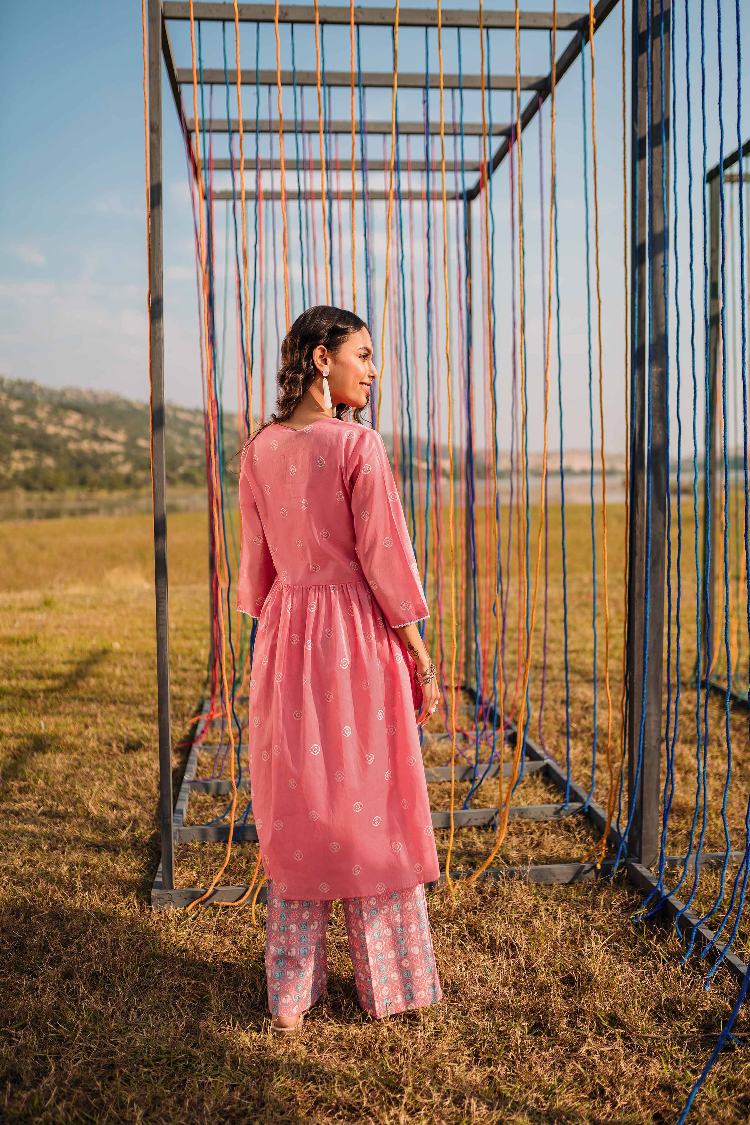 2 Piece - Printed Suit - PS23-125 - Image 2