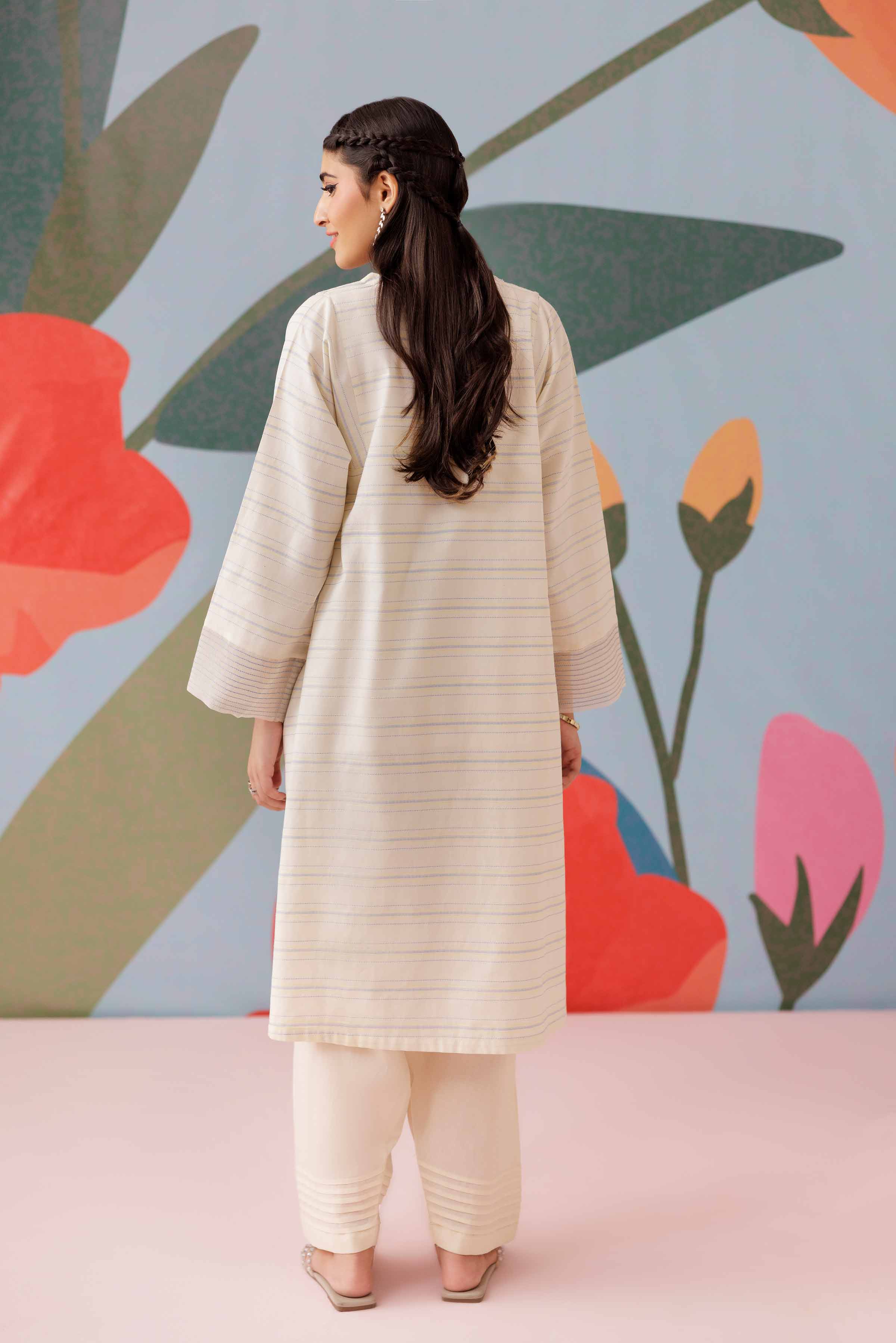 2 Piece - Printed Suit - PS25-82 - Image 3