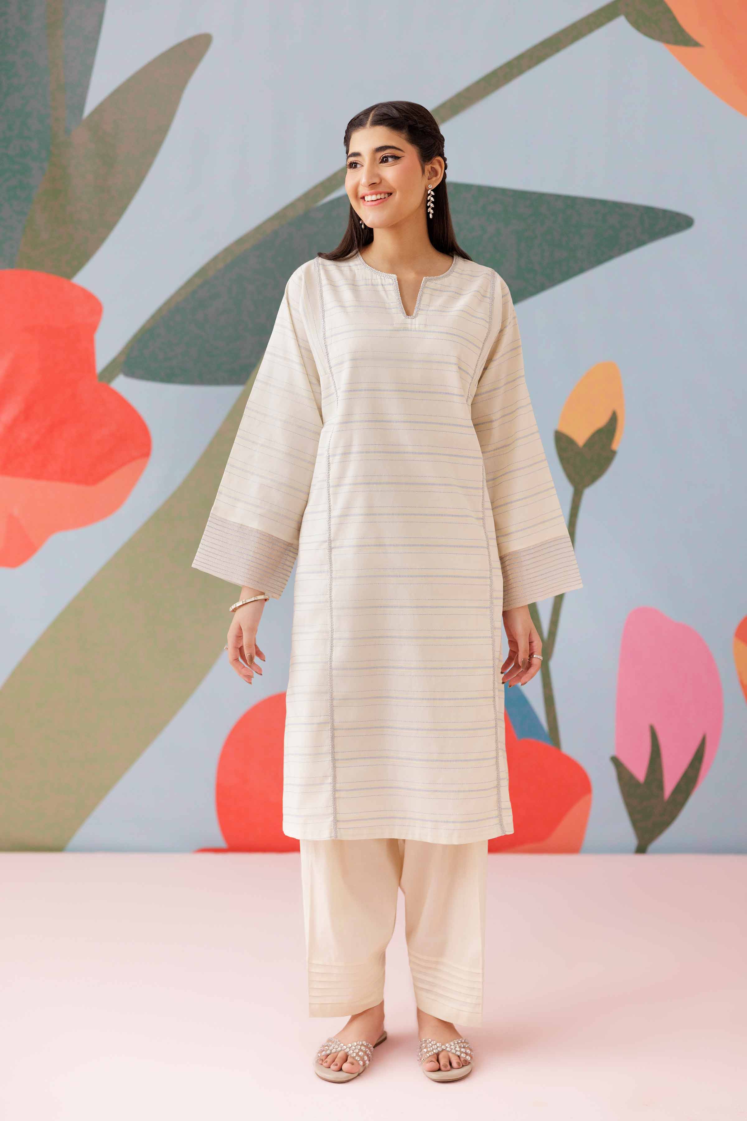 2 Piece - Printed Suit - PS25-82 - Image 4