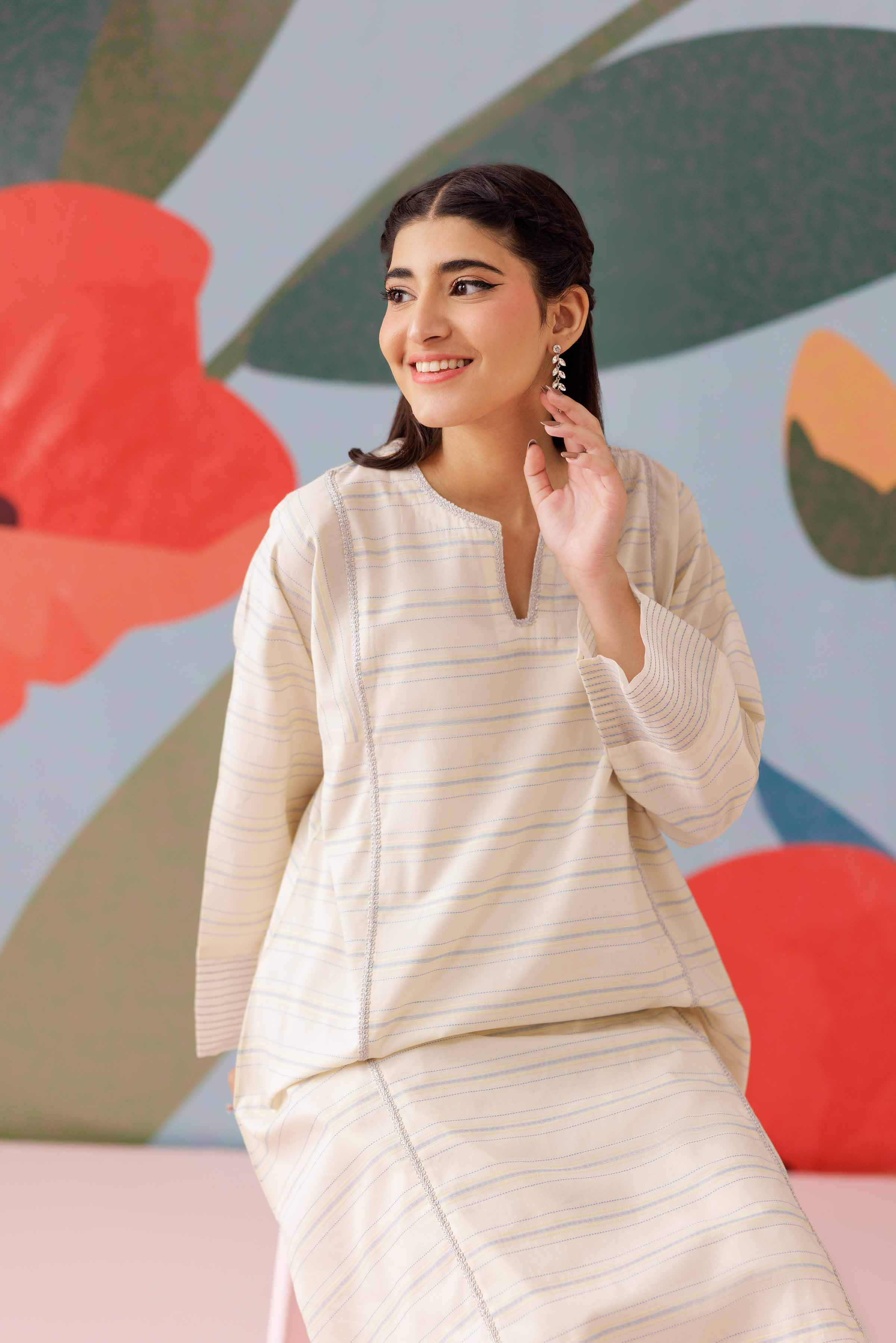 2 Piece - Printed Suit - PS25-82 - Image 6