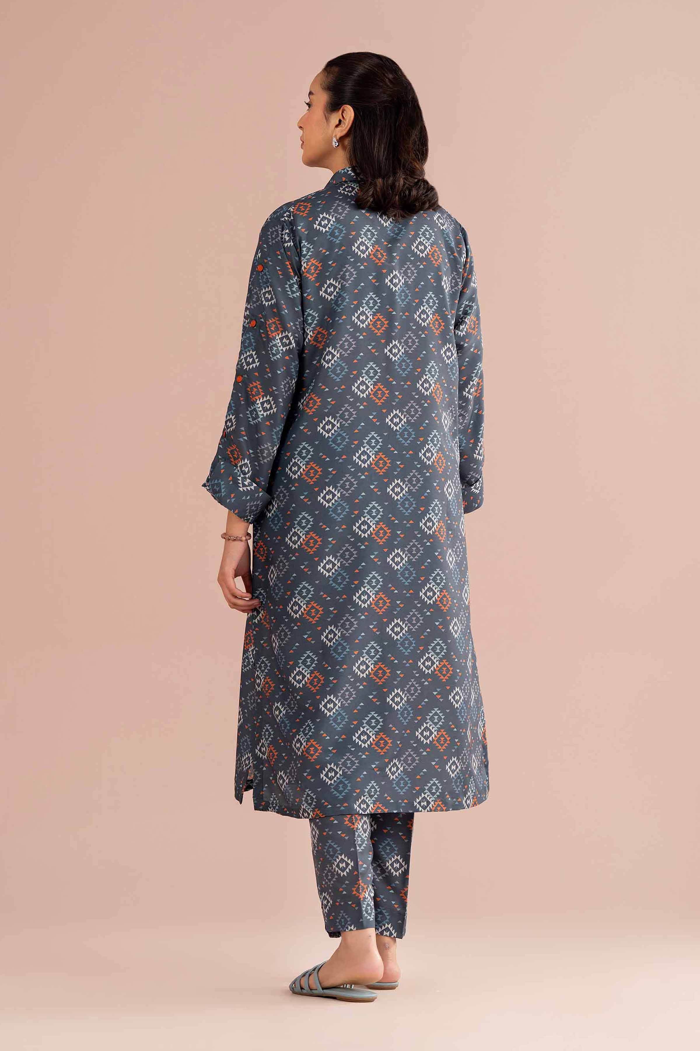 2 Piece - Printed Suit - PS26-87 - Image 4