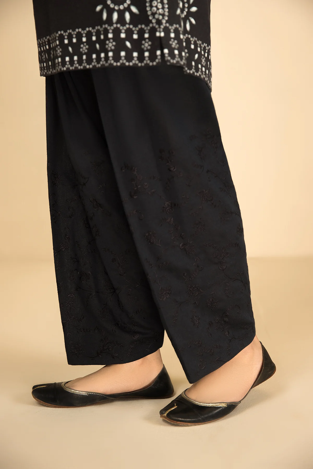 PW22-61-Embroidered Shalwar - Image 4