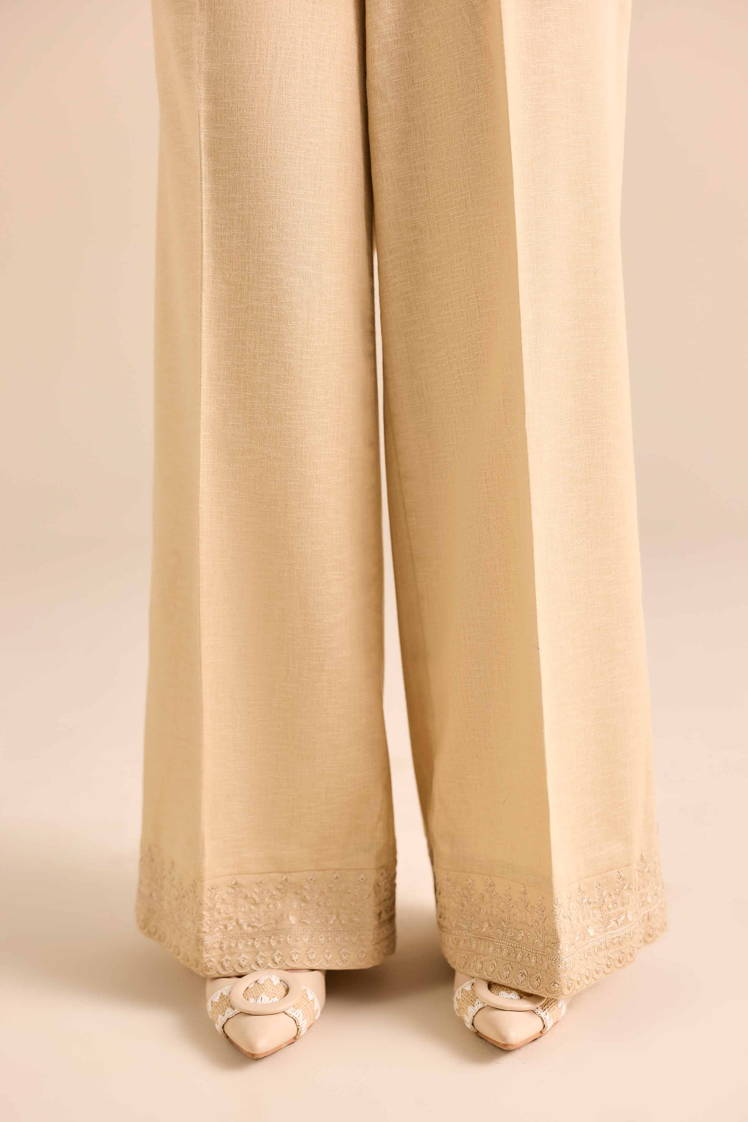 Embroidered Pants - PW25-160 - Image 3