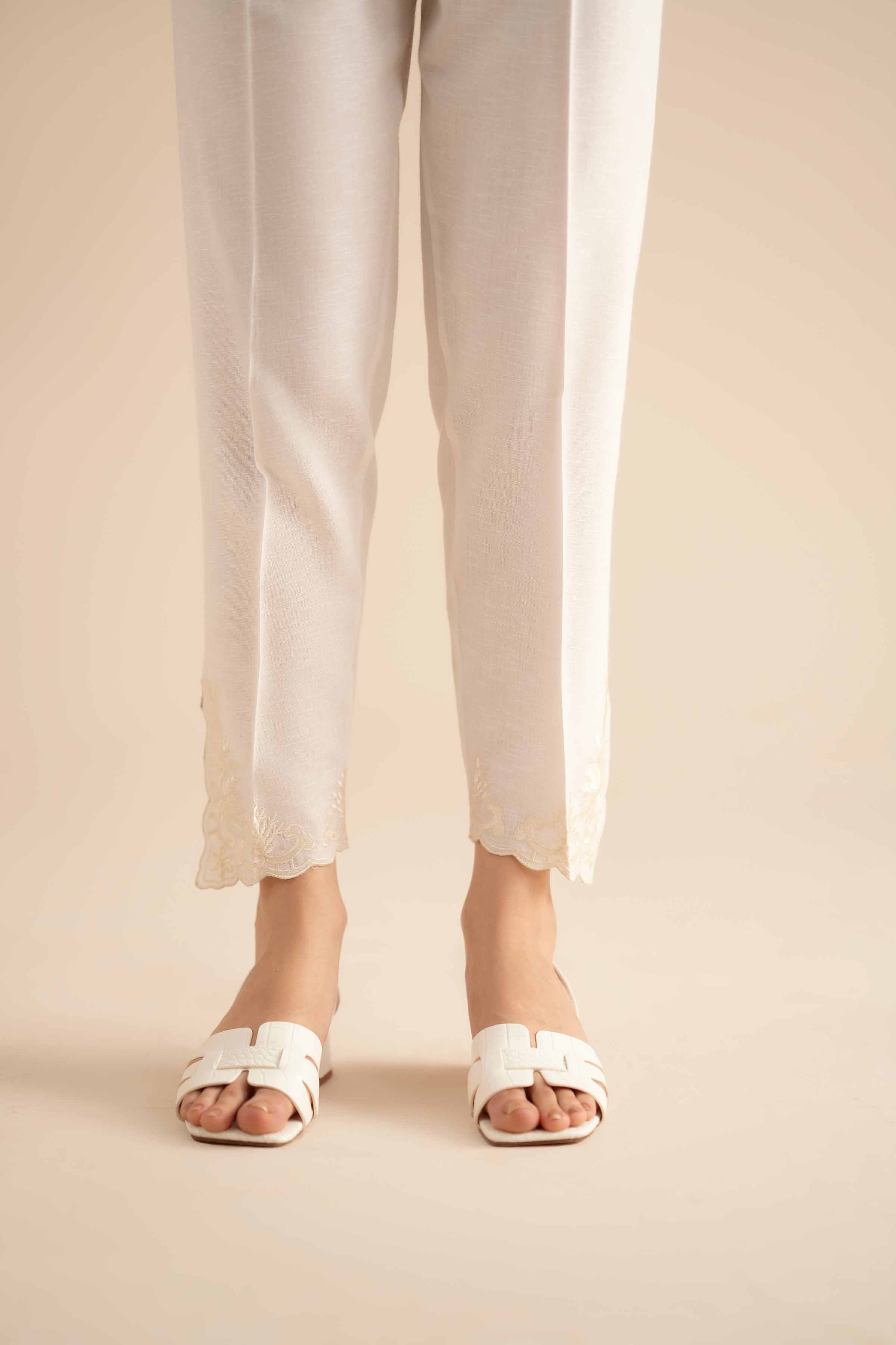 Embroidered Trousers - PW25-168 - Image 3