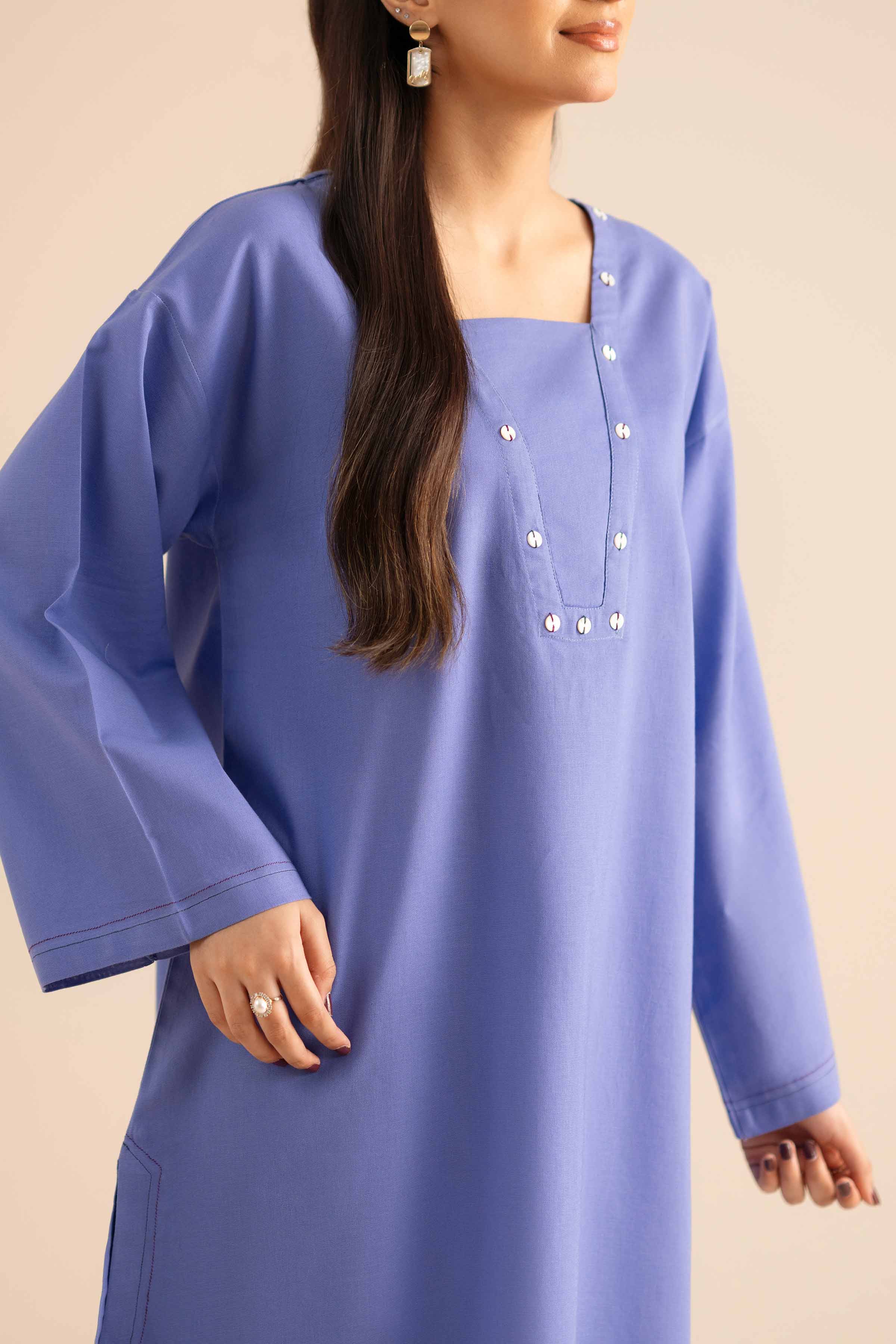 2 Piece - Embroidered Suit - PW25-237 - Image 6