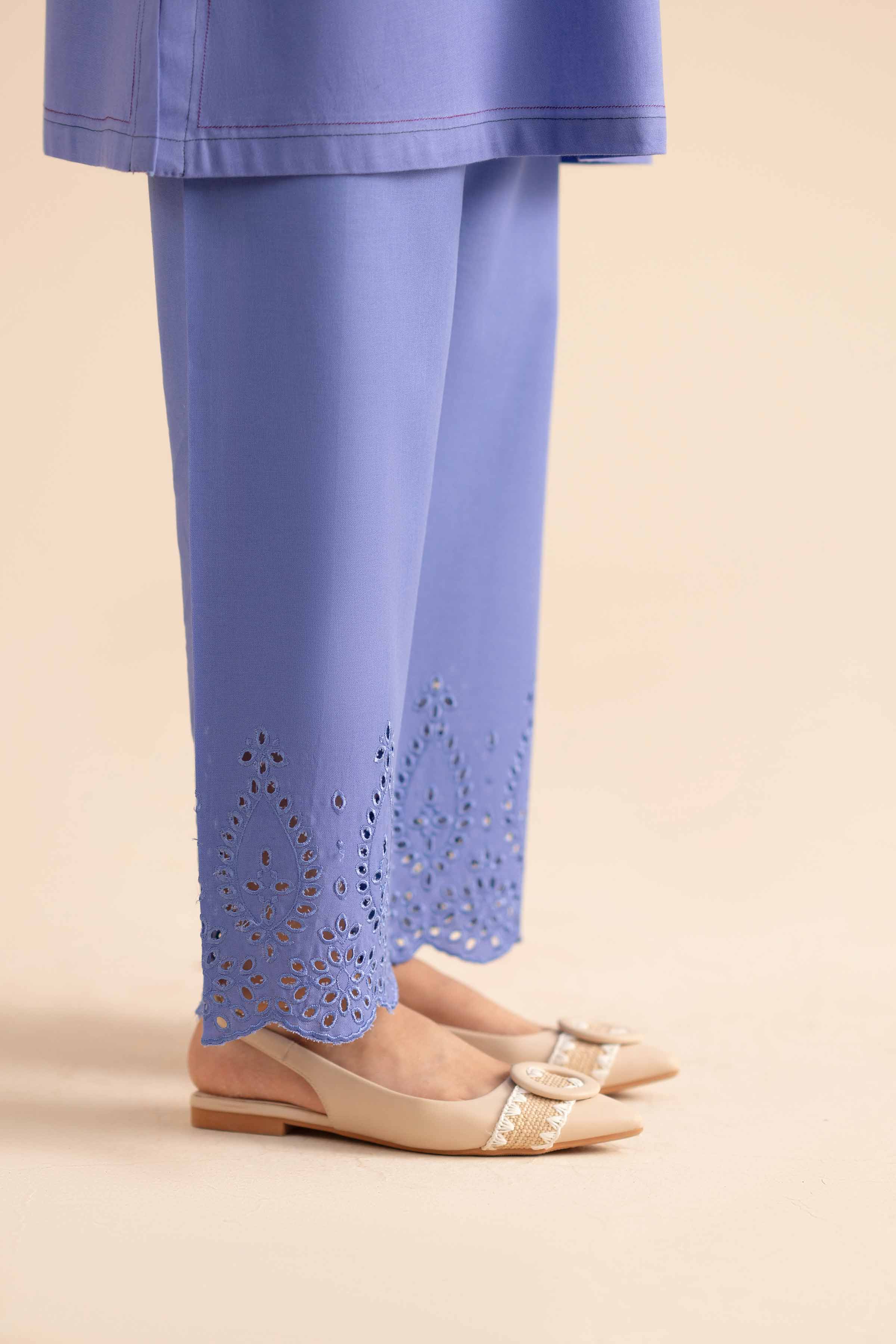 2 Piece - Embroidered Suit - PW25-237 - Image 7