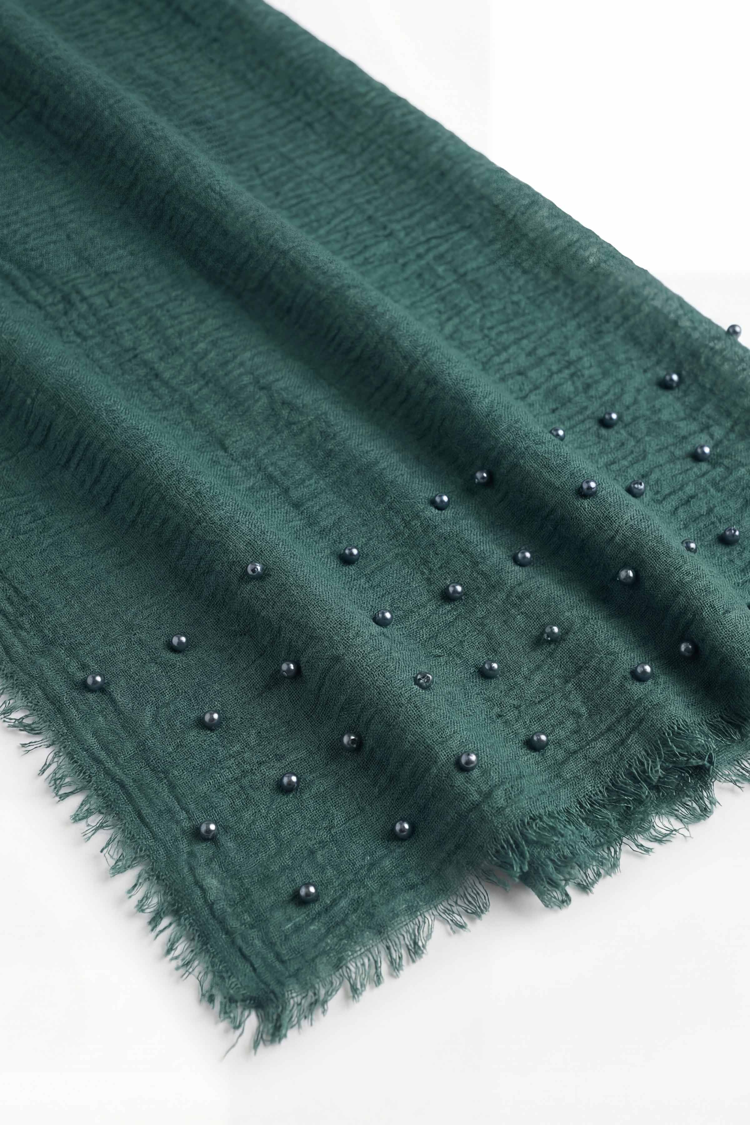 Green Women Scarf - 447372104 - Image 7